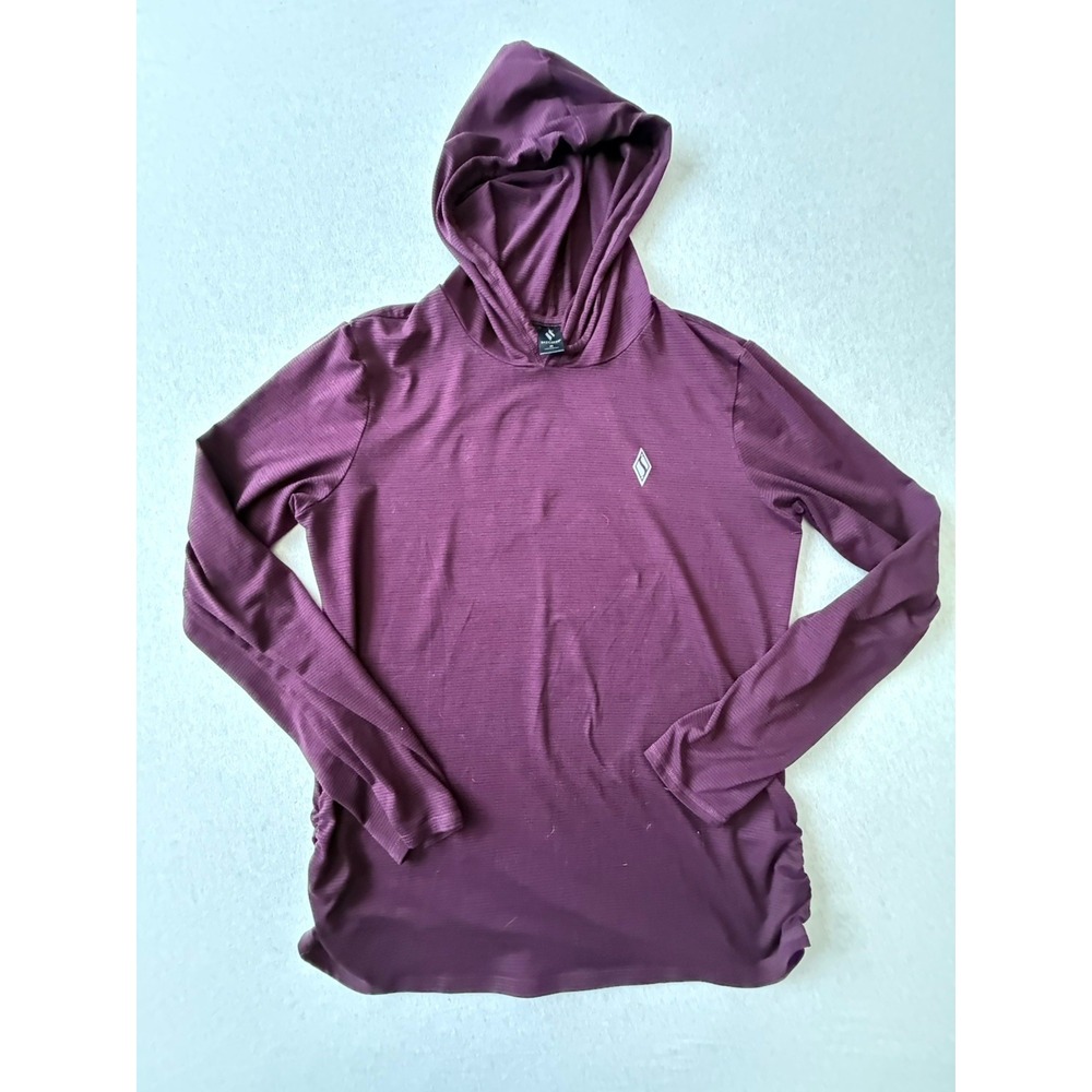 Sketchers Woman's Size Medium Red Long Sleeve With Hood Shirt